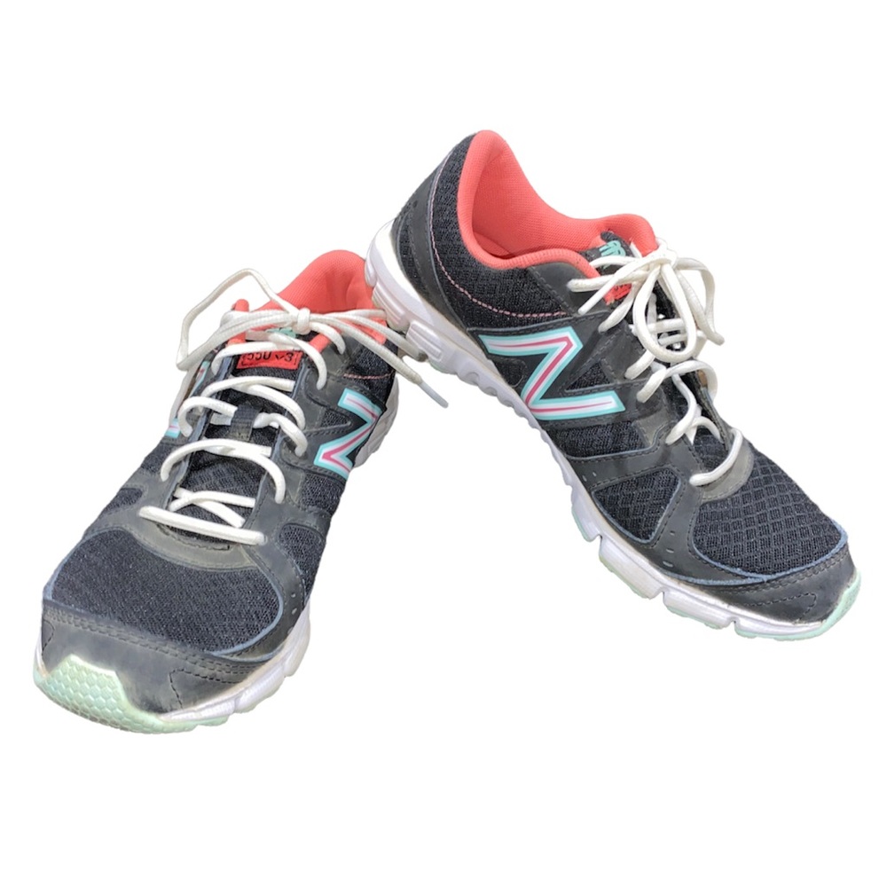 New Balance 550 V3 Gray Blue Pink Running Shoes Sneakers sz 8.5